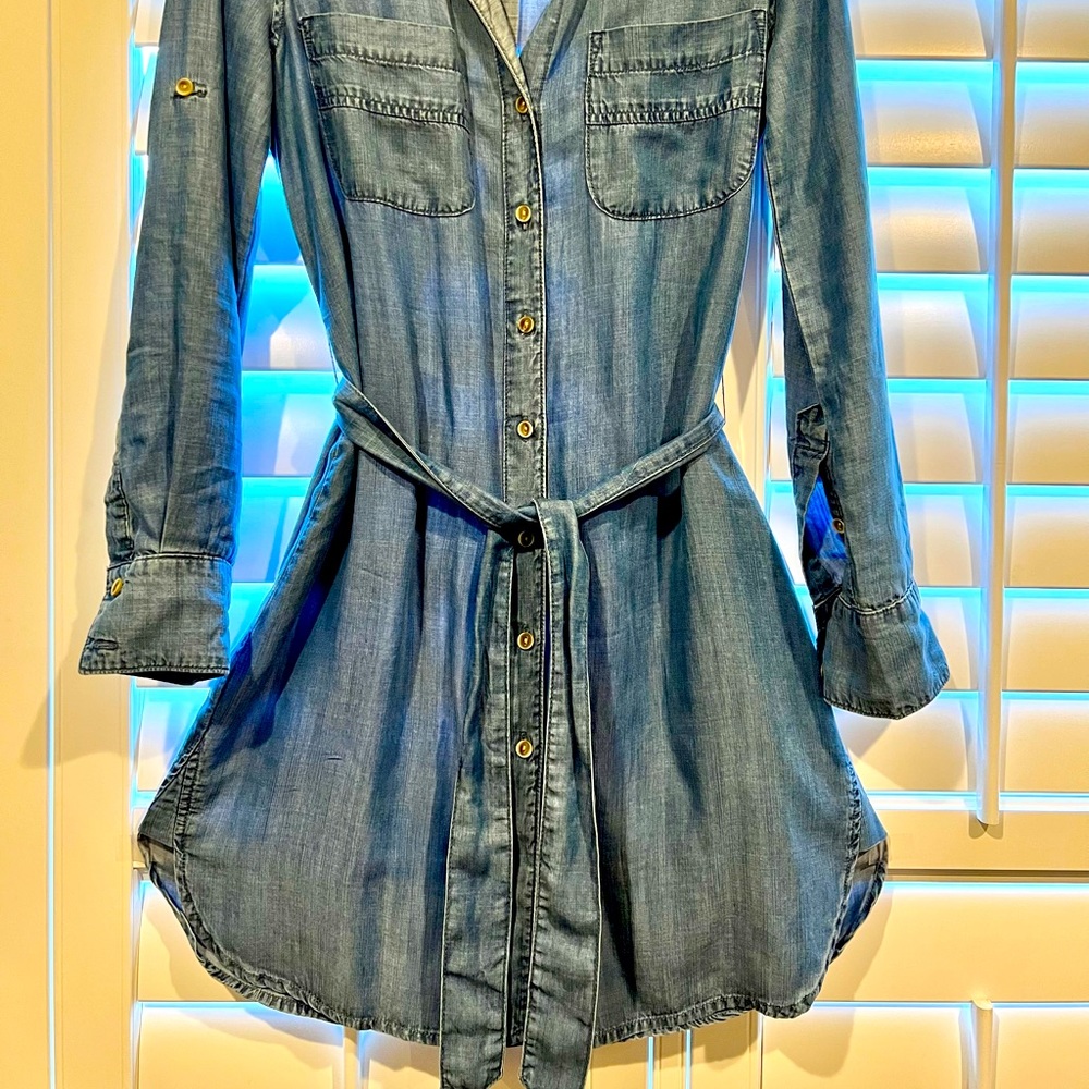 Chelsea & Violet denim shirt dress